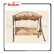 Jardin de patio durable Swing Chair lit deluxe Steel swing